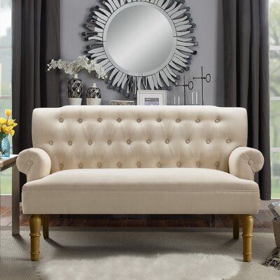 Andover-Mills-Bjorn-59quot-Rolled-Arm-Settee-Upholstery-Colour_-Dailyvelvet-Ivory-Beige-Polyester