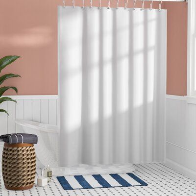 Beachcrest-Home-Santalaris-Fabric-Single-Shower-Curtain-Liner-Colour_-White